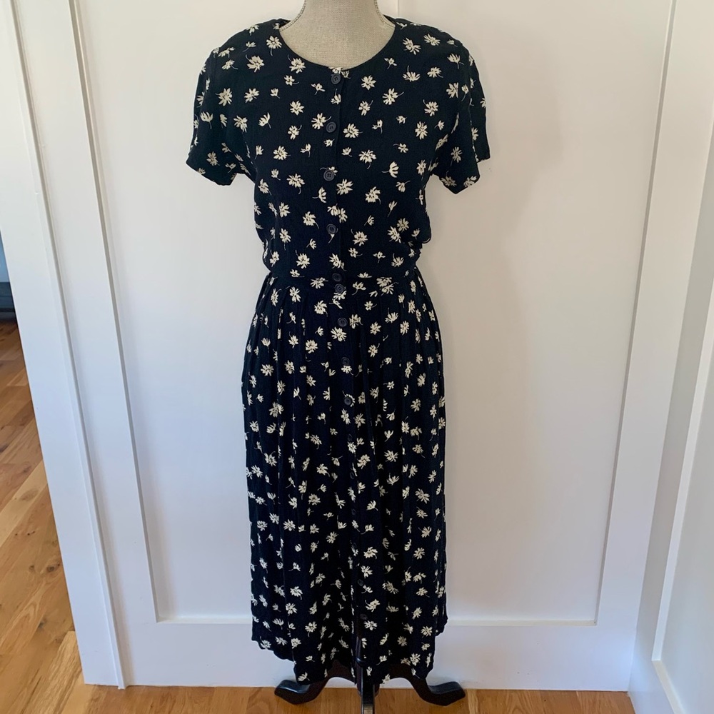 Vintage 90’s Liz Claiborne French Style Daisy Dresss
